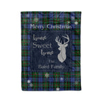 Scotstee Shop Tartan Plaid Christmas Fleece Blankets Clan Baird Modern Plaid Blanket, tartan blanket, tartan blanket fleece, plaid blanket, plaid fleece blanket, clan tartan blanket, clan blanket, christmas blanket