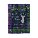 Scotstee Shop Tartan Plaid Christmas Fleece Blankets Clan Baird Plaid Blanket, tartan blanket, tartan blanket fleece, plaid blanket, plaid fleece blanket, clan tartan blanket, clan blanket, christmas blanket
