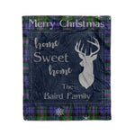 Scotstee Shop Tartan Plaid Christmas Fleece Blankets Clan Baird Plaid Blanket, tartan blanket, tartan blanket fleece, plaid blanket, plaid fleece blanket, clan tartan blanket, clan blanket, christmas blanket