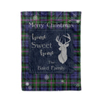 Scotstee Shop Tartan Plaid Christmas Fleece Blankets Clan Baird Plaid Blanket, tartan blanket, tartan blanket fleece, plaid blanket, plaid fleece blanket, clan tartan blanket, clan blanket, christmas blanket