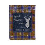 Scotstee Shop Tartan Plaid Christmas Fleece Blankets Clan Balfour Modern Plaid Blanket, tartan blanket, tartan blanket fleece, plaid blanket, plaid fleece blanket, clan tartan blanket, clan blanket, christmas blanket