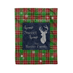Scotstee Shop Tartan Plaid Christmas Fleece Blankets Clan Baxter Modern Plaid Blanket, tartan blanket, tartan blanket fleece, plaid blanket, plaid fleece blanket, clan tartan blanket, clan blanket, christmas blanket