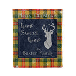 Scotstee Shop Tartan Plaid Christmas Fleece Blankets Clan Baxter Plaid Blanket, tartan blanket, tartan blanket fleece, plaid blanket, plaid fleece blanket, clan tartan blanket, clan blanket, christmas blanket