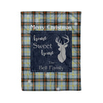 Scotstee Shop Tartan Plaid Christmas Fleece Blankets Clan Bell Plaid Blanket, tartan blanket, tartan blanket fleece, plaid blanket, plaid fleece blanket, clan tartan blanket, clan blanket, christmas blanket
