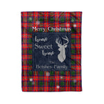 Scotstee Shop Tartan Plaid Christmas Fleece Blankets Clan Belshes Plaid Blanket, tartan blanket, tartan blanket fleece, plaid blanket, plaid fleece blanket, clan tartan blanket, clan blanket, christmas blanket
