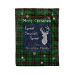 Scotstee Shop Tartan Plaid Christmas Fleece Blankets Clan Beveridge Plaid Blanket, tartan blanket, tartan blanket fleece, plaid blanket, plaid fleece blanket, clan tartan blanket, clan blanket, christmas blanket