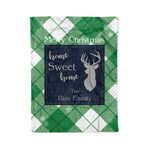 Scotstee Shop Tartan Plaid Christmas Fleece Blankets Clan Bias Plaid Blanket, tartan blanket, tartan blanket fleece, plaid blanket, plaid fleece blanket, clan tartan blanket, clan blanket, christmas blanket