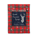 Scotstee Shop Tartan Plaid Christmas Fleece Blankets Clan Binning Plaid Blanket, tartan blanket, tartan blanket fleece, plaid blanket, plaid fleece blanket, clan tartan blanket, clan blanket, christmas blanket