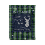 Scotstee Shop Tartan Plaid Christmas Fleece Blankets Clan Blackadder Plaid Blanket, tartan blanket, tartan blanket fleece, plaid blanket, plaid fleece blanket, clan tartan blanket, clan blanket, christmas blanket