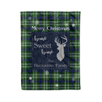 Scotstee Shop Tartan Plaid Christmas Fleece Blankets Clan Blackadder Plaid Blanket, tartan blanket, tartan blanket fleece, plaid blanket, plaid fleece blanket, clan tartan blanket, clan blanket, christmas blanket