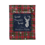 Scotstee Shop Tartan Plaid Christmas Fleece Blankets Clan Blackford Plaid Blanket, tartan blanket, tartan blanket fleece, plaid blanket, plaid fleece blanket, clan tartan blanket, clan blanket, christmas blanket