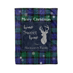 Scotstee Shop Tartan Plaid Christmas Fleece Blankets Clan BlackWatch Plaid Blanket, tartan blanket, tartan blanket fleece, plaid blanket, plaid fleece blanket, clan tartan blanket, clan blanket, christmas blanket
