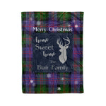 Scotstee Shop Tartan Plaid Christmas Fleece Blankets Clan Blair Plaid Blanket, tartan blanket, tartan blanket fleece, plaid blanket, plaid fleece blanket, clan tartan blanket, clan blanket, christmas blanket