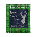 Scotstee Shop Tartan Plaid Christmas Fleece Blankets Clan Blane Plaid Blanket, tartan blanket, tartan blanket fleece, plaid blanket, plaid fleece blanket, clan tartan blanket, clan blanket, christmas blanket