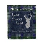 Scotstee Shop Tartan Plaid Christmas Fleece Blankets Clan Blyth Tweeside District Plaid Blanket, tartan blanket, tartan blanket fleece, plaid blanket, plaid fleece blanket, clan tartan blanket, clan blanket, christmas blanket