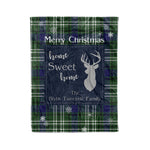 Scotstee Shop Tartan Plaid Christmas Fleece Blankets Clan Blyth Tweeside District Plaid Blanket, tartan blanket, tartan blanket fleece, plaid blanket, plaid fleece blanket, clan tartan blanket, clan blanket, christmas blanket