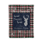 Scotstee Shop Tartan Plaid Christmas Fleece Blankets Clan Borthwick Ancient Plaid Blanket, tartan blanket, tartan blanket fleece, plaid blanket, plaid fleece blanket, clan tartan blanket, clan blanket, christmas blanket