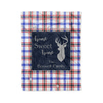 Scotstee Shop Tartan Plaid Christmas Fleece Blankets Clan Boswell Modern Plaid Blanket, tartan blanket, tartan blanket fleece, plaid blanket, plaid fleece blanket, clan tartan blanket, clan blanket, christmas blanket
