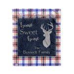 Scotstee Shop Tartan Plaid Christmas Fleece Blankets Clan Boswell Modern Plaid Blanket, tartan blanket, tartan blanket fleece, plaid blanket, plaid fleece blanket, clan tartan blanket, clan blanket, christmas blanket