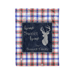Scotstee Shop Tartan Plaid Christmas Fleece Blankets Clan Boswell Modern Plaid Blanket, tartan blanket, tartan blanket fleece, plaid blanket, plaid fleece blanket, clan tartan blanket, clan blanket, christmas blanket