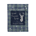 Scotstee Shop Tartan Plaid Christmas Fleece Blankets Clan Boswell Plaid Blanket, tartan blanket, tartan blanket fleece, plaid blanket, plaid fleece blanket, clan tartan blanket, clan blanket, christmas blanket