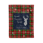 Scotstee Shop Tartan Plaid Christmas Fleece Blankets Clan Boyd Plaid Blanket, tartan blanket, tartan blanket fleece, plaid blanket, plaid fleece blanket, clan tartan blanket, clan blanket, christmas blanket