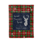 Scotstee Shop Tartan Plaid Christmas Fleece Blankets Clan Boyd Plaid Blanket, tartan blanket, tartan blanket fleece, plaid blanket, plaid fleece blanket, clan tartan blanket, clan blanket, christmas blanket
