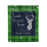 Scotstee Shop Tartan Plaid Christmas Fleece Blankets Clan Boyle Plaid Blanket, tartan blanket, tartan blanket fleece, plaid blanket, plaid fleece blanket, clan tartan blanket, clan blanket, christmas blanket