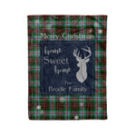 Scotstee Shop Tartan Plaid Christmas Fleece Blankets Clan Brodie Modern Plaid Blanket, tartan blanket, tartan blanket fleece, plaid blanket, plaid fleece blanket, clan tartan blanket, clan blanket, christmas blanket