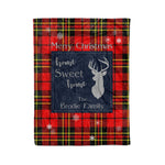 Scotstee Shop Tartan Plaid Christmas Fleece Blankets Clan Brodie Plaid Blanket, tartan blanket, tartan blanket fleece, plaid blanket, plaid fleece blanket, clan tartan blanket, clan blanket, christmas blanket