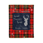 Scotstee Shop Tartan Plaid Christmas Fleece Blankets Clan Brodie Plaid Blanket, tartan blanket, tartan blanket fleece, plaid blanket, plaid fleece blanket, clan tartan blanket, clan blanket, christmas blanket