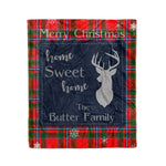 Scotstee Shop Tartan Plaid Christmas Fleece Blankets Clan Butter Plaid Blanket, tartan blanket, tartan blanket fleece, plaid blanket, plaid fleece blanket, clan tartan blanket, clan blanket, christmas blanket