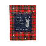 Scotstee Shop Tartan Plaid Christmas Fleece Blankets Clan Butter Plaid Blanket, tartan blanket, tartan blanket fleece, plaid blanket, plaid fleece blanket, clan tartan blanket, clan blanket, christmas blanket