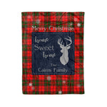 Scotstee Shop Tartan Plaid Christmas Fleece Blankets Clan Cairns Plaid Blanket, tartan blanket, tartan blanket fleece, plaid blanket, plaid fleece blanket, clan tartan blanket, clan blanket, christmas blanket