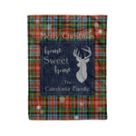 Scotstee Shop Tartan Plaid Christmas Fleece Blankets Clan Caledonia Plaid Blanket, tartan blanket, tartan blanket fleece, plaid blanket, plaid fleece blanket, clan tartan blanket, clan blanket, christmas blanket