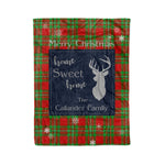 Scotstee Shop Tartan Plaid Christmas Fleece Blankets Clan Callander Plaid Blanket, tartan blanket, tartan blanket fleece, plaid blanket, plaid fleece blanket, clan tartan blanket, clan blanket, christmas blanket