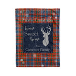 Scotstee Shop Tartan Plaid Christmas Fleece Blankets Clan Cameron Of Lochiel Ancient Plaid Blanket, tartan blanket, tartan blanket fleece, plaid blanket, plaid fleece blanket, clan tartan blanket, clan blanket, christmas blanket