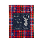 Scotstee Shop Tartan Plaid Christmas Fleece Blankets Clan Cameron Of Lochiel Modern Plaid Blanket, tartan blanket, tartan blanket fleece, plaid blanket, plaid fleece blanket, clan tartan blanket, clan blanket, christmas blanket
