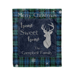 Scotstee Shop Tartan Plaid Christmas Fleece Blankets Clan Campbell Ancient Plaid Blanket, tartan blanket, tartan blanket fleece, plaid blanket, plaid fleece blanket, clan tartan blanket, clan blanket, christmas blanket
