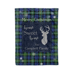 Scotstee Shop Tartan Plaid Christmas Fleece Blankets Clan Campbell Argyll Ancient Plaid Blanket, tartan blanket, tartan blanket fleece, plaid blanket, plaid fleece blanket, clan tartan blanket, clan blanket, christmas blanket