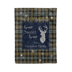 Scotstee Shop Tartan Plaid Christmas Fleece Blankets Clan Campbell Argyll Weathered Plaid Blanket, tartan blanket, tartan blanket fleece, plaid blanket, plaid fleece blanket, clan tartan blanket, clan blanket, christmas blanket