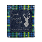 Scotstee Shop Tartan Plaid Christmas Fleece Blankets Clan Campbell Of Breadalbane Ancient Plaid Blanket, tartan blanket, tartan blanket fleece, plaid blanket, plaid fleece blanket, clan tartan blanket, clan blanket, christmas blanket