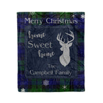 Scotstee Shop Tartan Plaid Christmas Fleece Blankets Clan Campbell Plaid Blanket, tartan blanket, tartan blanket fleece, plaid blanket, plaid fleece blanket, clan tartan blanket, clan blanket, christmas blanket
