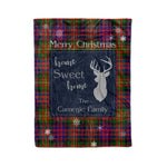 Scotstee Shop Tartan Plaid Christmas Fleece Blankets Clan Carnegie Modern Plaid Blanket, tartan blanket, tartan blanket fleece, plaid blanket, plaid fleece blanket, clan tartan blanket, clan blanket, christmas blanket