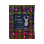 Scotstee Shop Tartan Plaid Christmas Fleece Blankets Clan Carnegie Modern Plaid Blanket, tartan blanket, tartan blanket fleece, plaid blanket, plaid fleece blanket, clan tartan blanket, clan blanket, christmas blanket