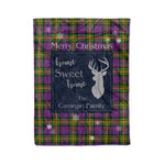 Scotstee Shop Tartan Plaid Christmas Fleece Blankets Clan Carnegie Plaid Blanket, tartan blanket, tartan blanket fleece, plaid blanket, plaid fleece blanket, clan tartan blanket, clan blanket, christmas blanket