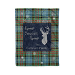 Scotstee Shop Tartan Plaid Christmas Fleece Blankets Clan Cathcart Plaid Blanket, tartan blanket, tartan blanket fleece, plaid blanket, plaid fleece blanket, clan tartan blanket, clan blanket, christmas blanket