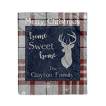 Scotstee Shop Tartan Plaid Christmas Fleece Blankets Clan Clayton Plaid Blanket, tartan blanket, tartan blanket fleece, plaid blanket, plaid fleece blanket, clan tartan blanket, clan blanket, christmas blanket