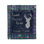 Scotstee Shop Tartan Plaid Christmas Fleece Blankets Clan Cooper Plaid Blanket, tartan blanket, tartan blanket fleece, plaid blanket, plaid fleece blanket, clan tartan blanket, clan blanket, christmas blanket