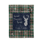 Scotstee Shop Tartan Plaid Christmas Fleece Blankets Clan Craig Ancient Plaid Blanket, tartan blanket, tartan blanket fleece, plaid blanket, plaid fleece blanket, clan tartan blanket, clan blanket, christmas blanket